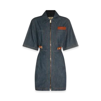 FENDI Women's Dresses "Blue"