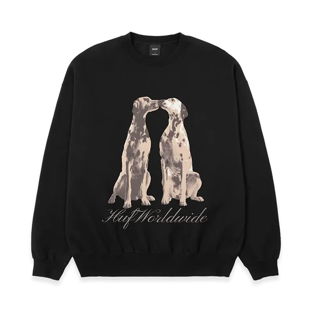 HUF Dogged Crew "Black"
