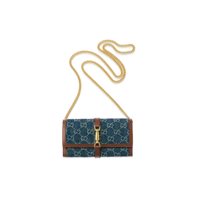 GUCCI Jackie 1961 Chain Wallet