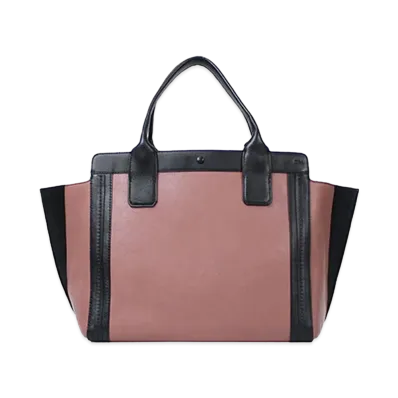 Chloe Alyson Leather Hand Bag "Brown"