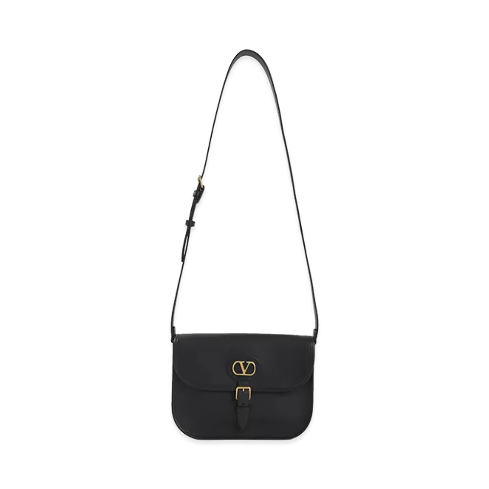 Valentino Women's "Antibes" Small Shoulder Bag "Black"