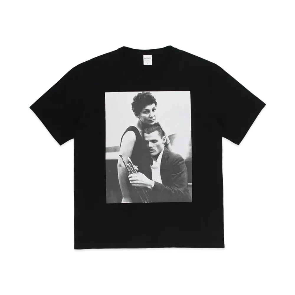 WACKO MARIA CHET BAKER / WASHED HEAVY WEIGHT T-SHIRT #4 "Black"