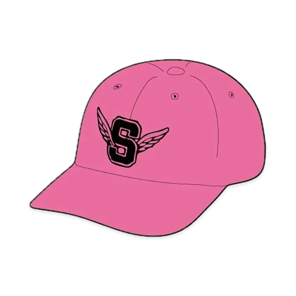 Supreme Wings Logo 6-Panel "Pink"