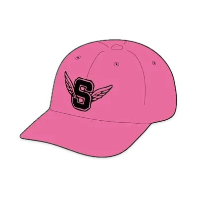 Supreme Wings Logo 6-Panel "Pink"