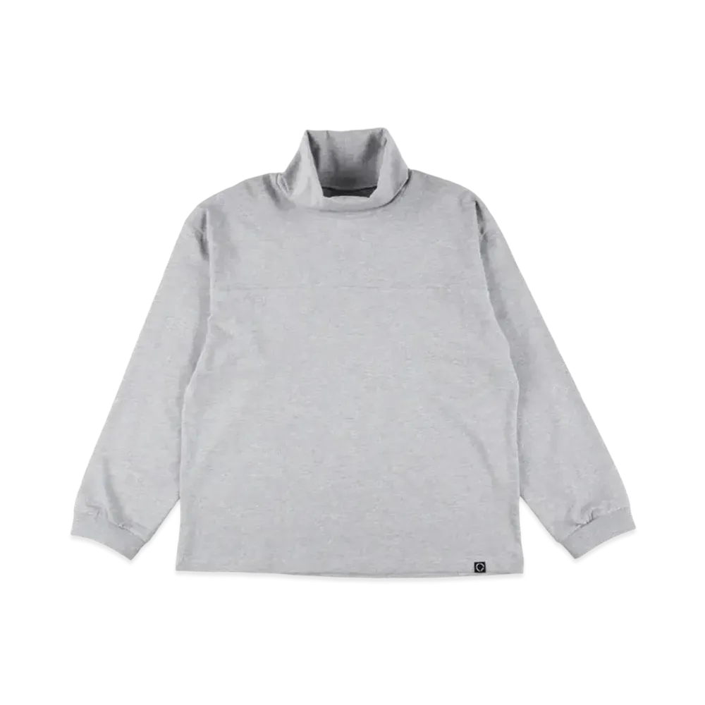 PHINGERIN Panel Neck L/S Tee "Grey"