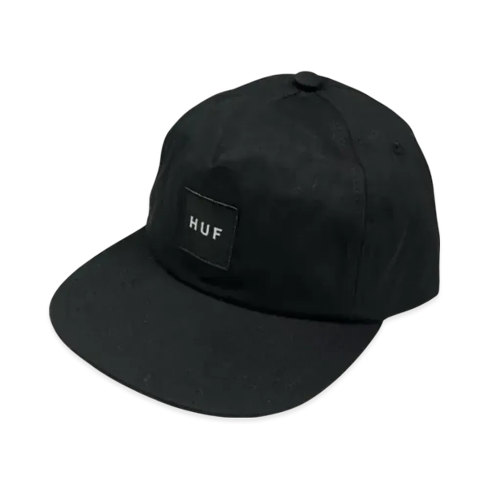 HUF Set Box Snapback "Black"
