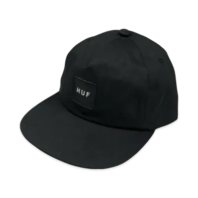 HUF Set Box Snapback "Black"
