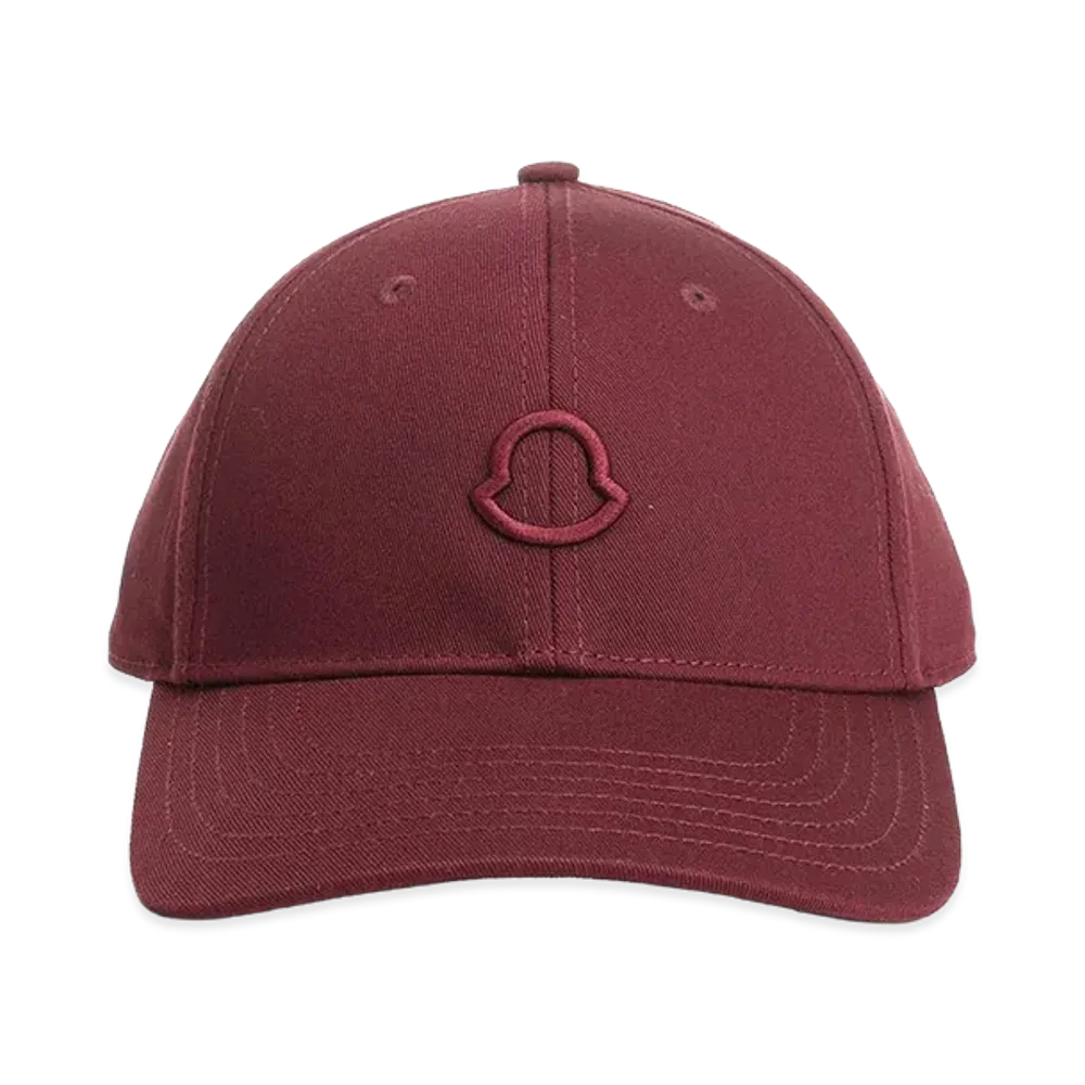 MONCLER Women's Baseball Cap "Dark Red"