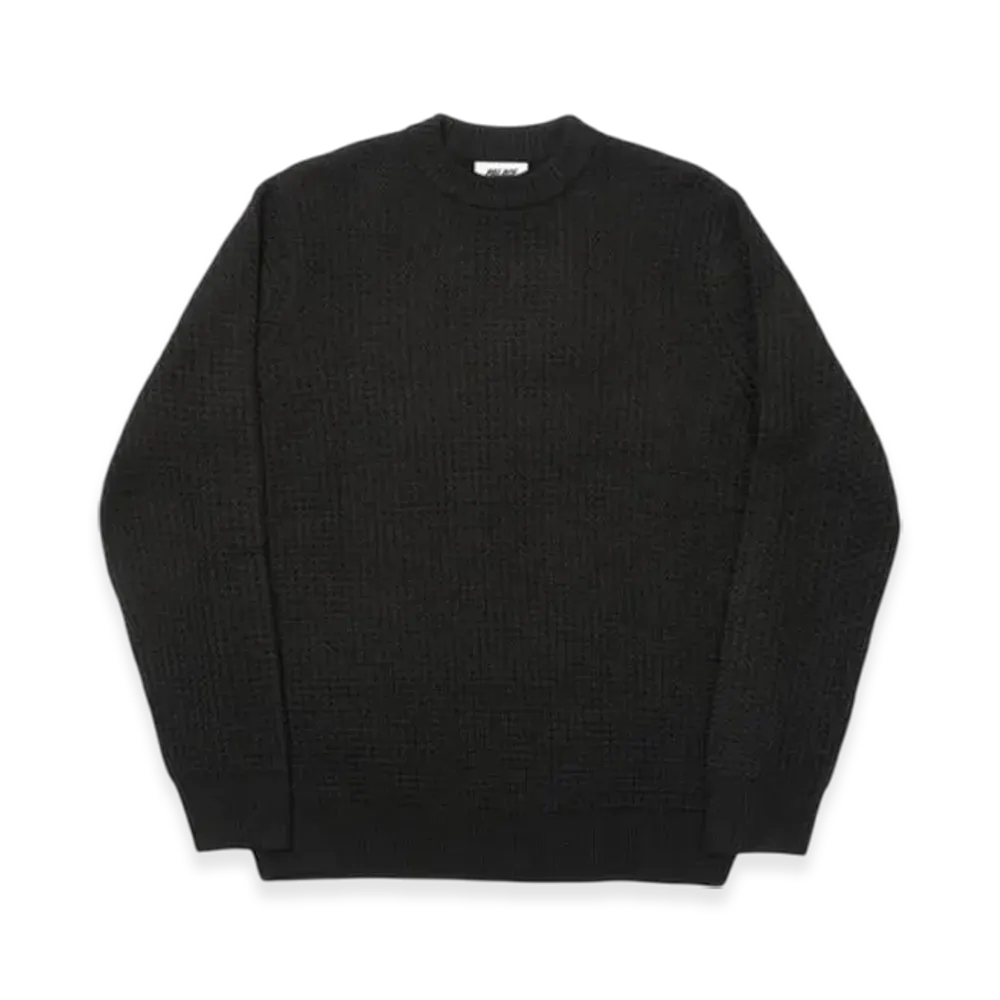 PALACE C-Hunky Knit "Black"