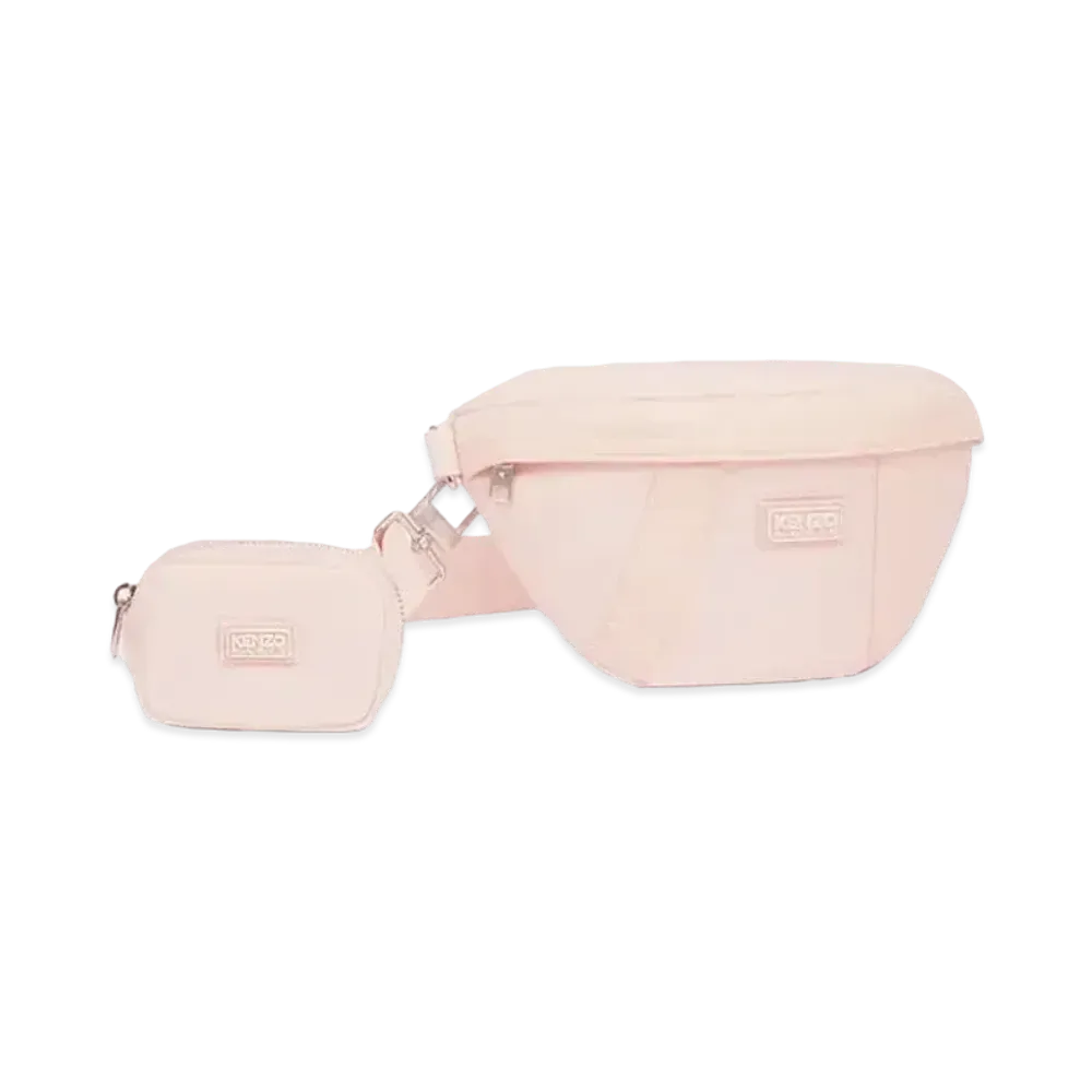 KENZO 'KENZOGO' Belt Bag "Faded Pink"