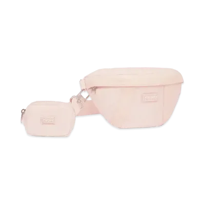 KENZO 'KENZOGO' Belt Bag "Faded Pink"