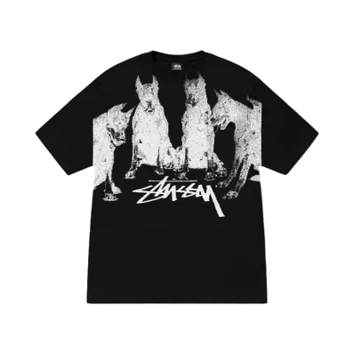 Stussy Dobermans Tee "Black"