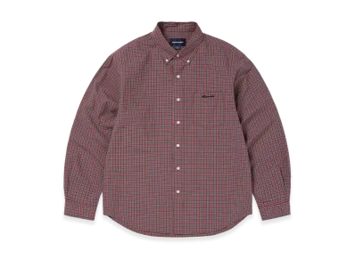 thisisneverthat Lightweight Plaid Shirt "Red"