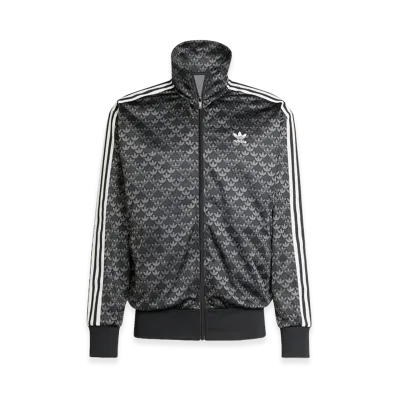 adidas Firebird Classic Mono Track Top (Jersey) "Black"
