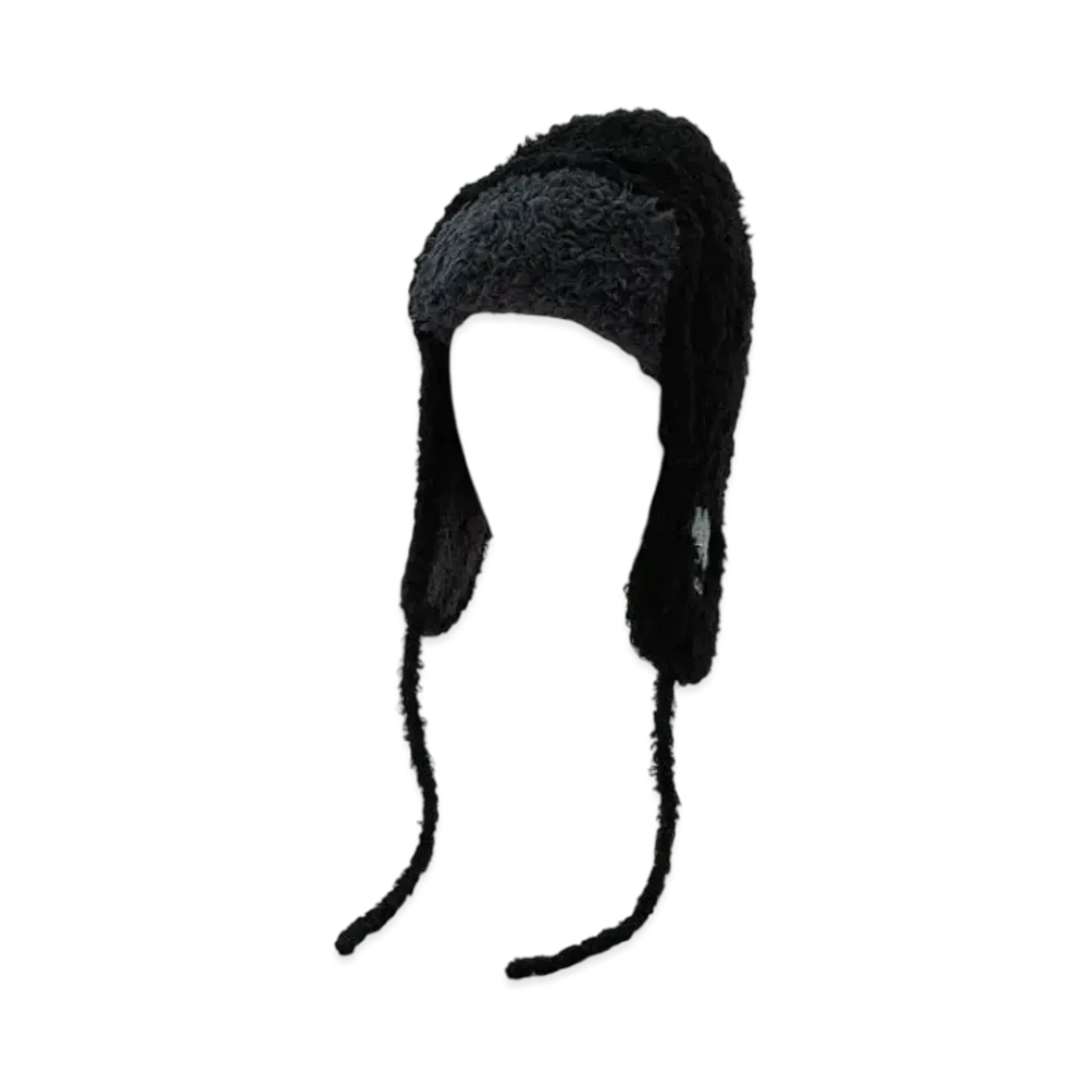 WILDSIDE Yohji Yamamoto x GELATO PIQUE Knit Cap "Black"