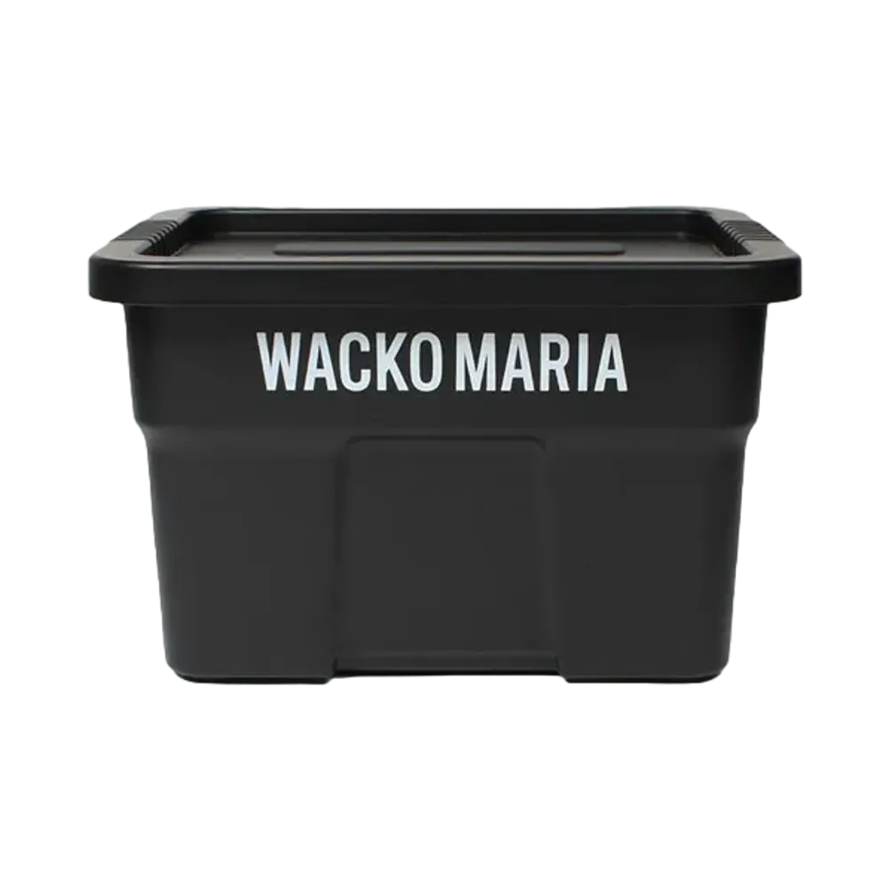 WACKO MARIA Thor / Large Totes With Lid DC 22L "Black"