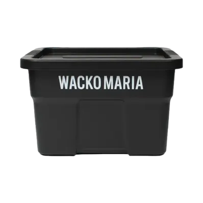 WACKO MARIA Thor / Large Totes With Lid DC 22L "Black"