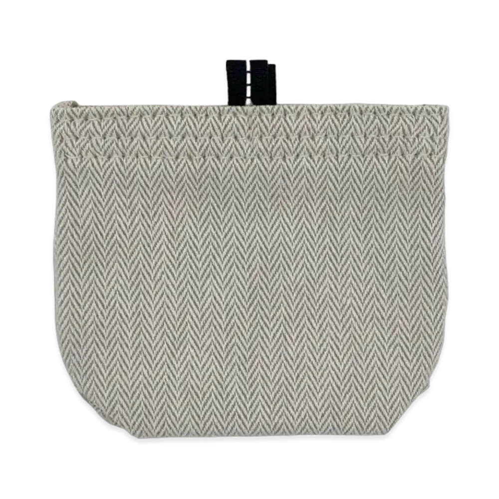 ALWAYTH Herringbone Pouch "Grey"