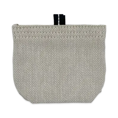 ALWAYTH Herringbone Pouch "Grey"