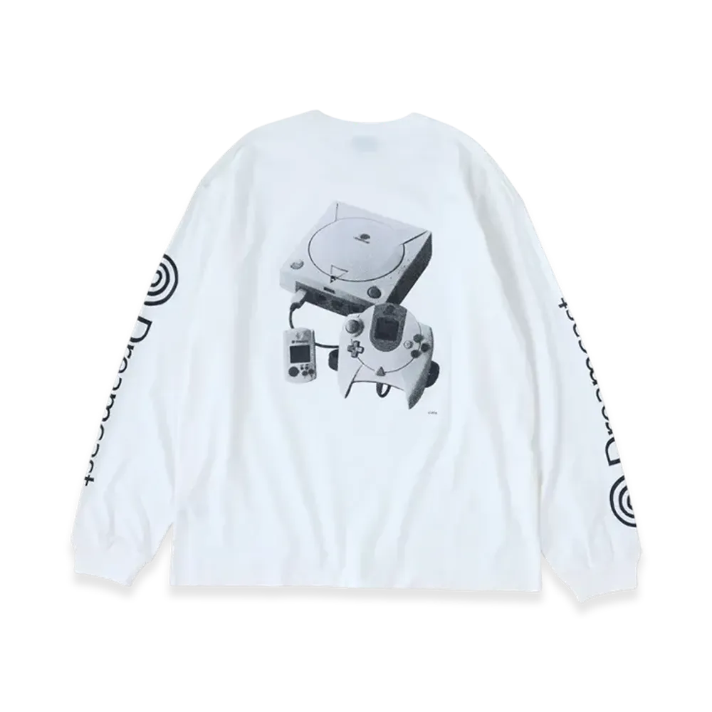 SEDAN ALL-PURPOSE Dreamcast L/S Photo Tee "White"