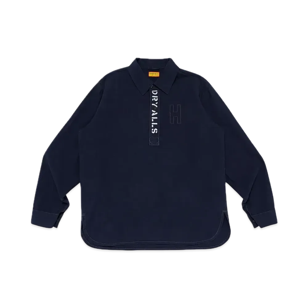 HUMAN MADE Pullover Shirt "Navy"