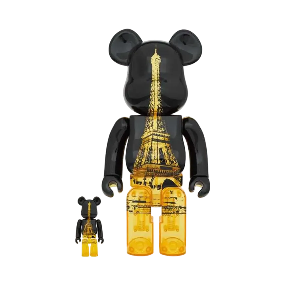 Bearbrick EIFFEL TOWER GOLDEN GOWN Ver. 100% & 400%