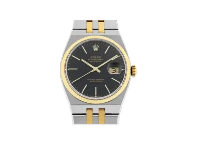ROLEX Datejust Oyster Quartz Black Dial 17013