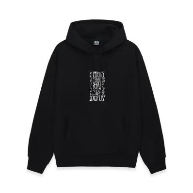 Stussy Authentic Gear Hoodie "Black"
