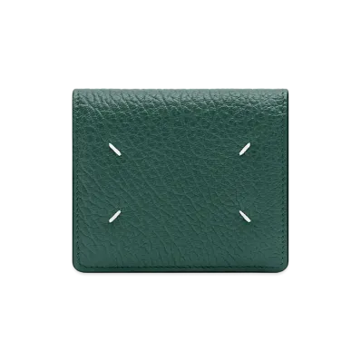 Maison Margiela 4-Stitch Bi-Fold Wallet "Green"