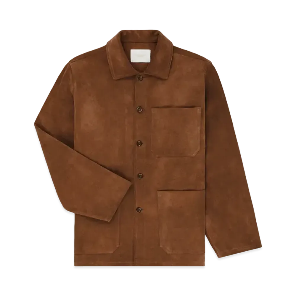 Aime Leon Dore Suede Chore Jacket "Brown"