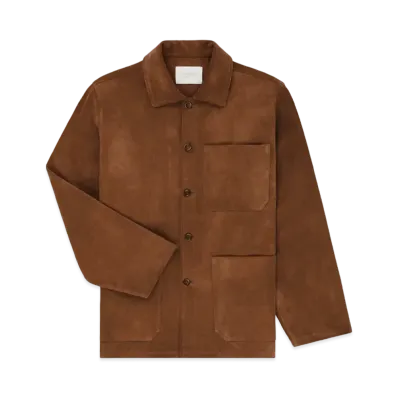 Aime Leon Dore Suede Chore Jacket "Brown"