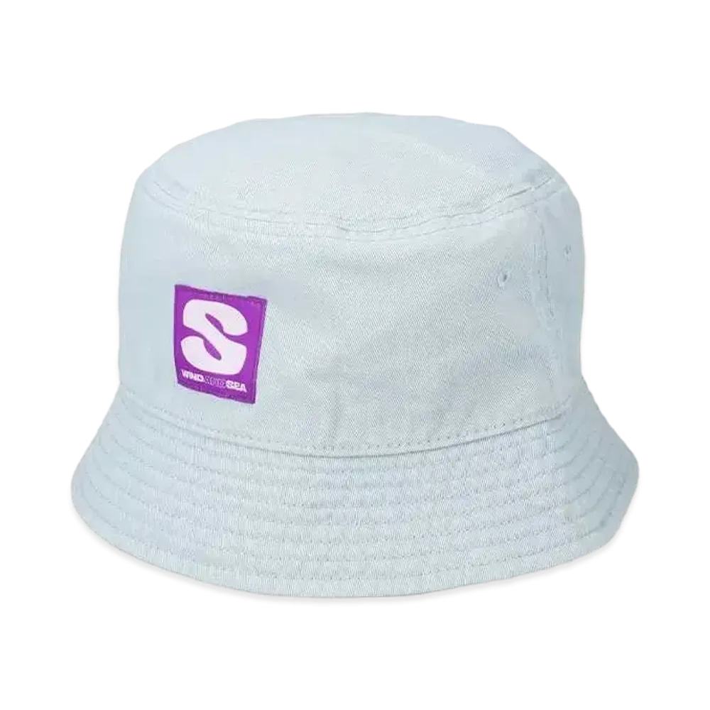 WIND AND SEA Fluffy Cotton Bucket Hat "Sax"