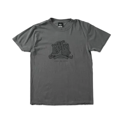 MFC STORE x BASEMENT TOKYO x SOSHI NET S/S Tee "Charcoal Gray"