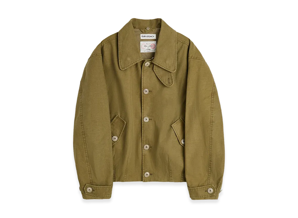 OUR LEGACY Aerial Jacket "Pigment Khaki Knife Edge Twill"