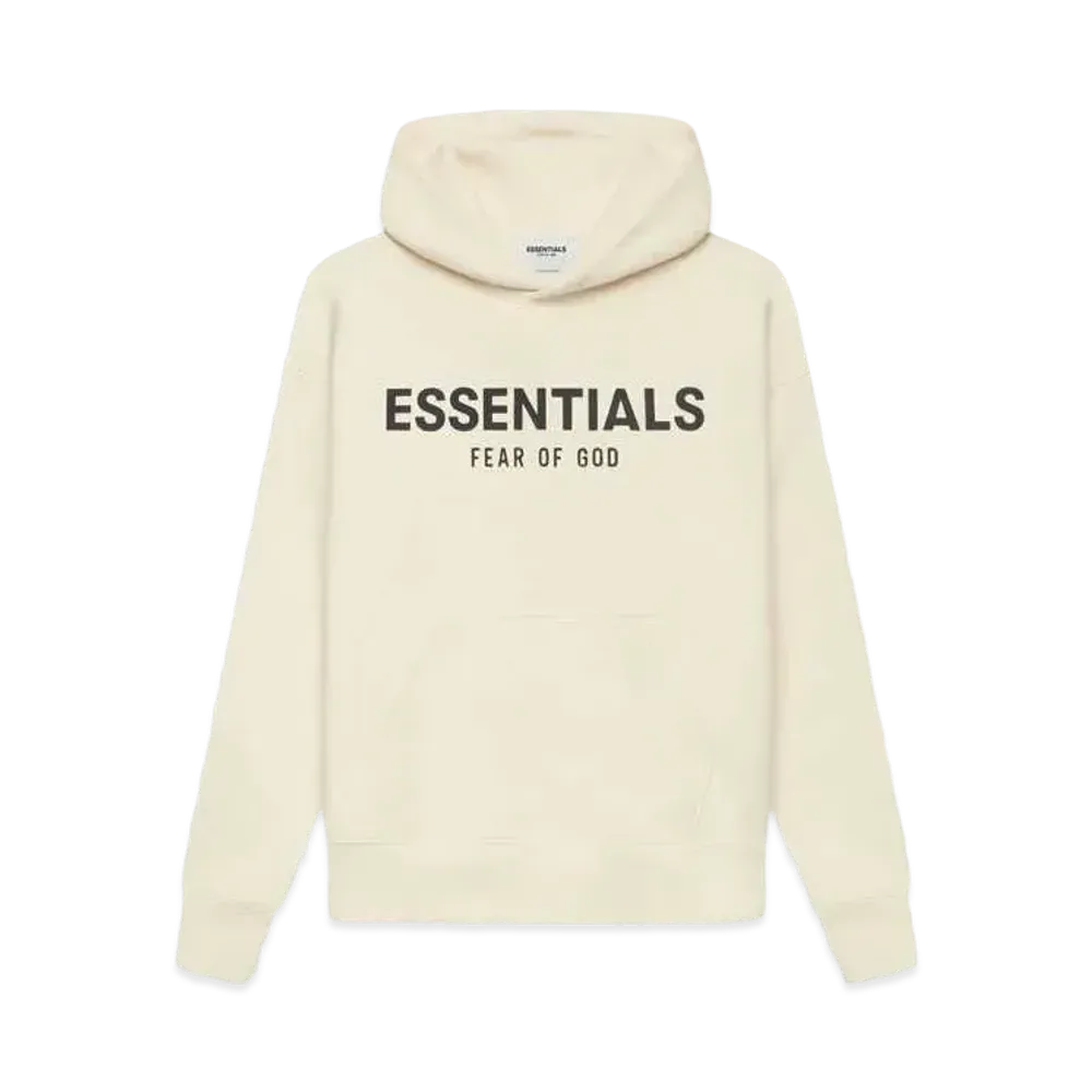 FEAR OF GOD ESSENTIALS Kids Pull-Over Hoodie "Butter cream"