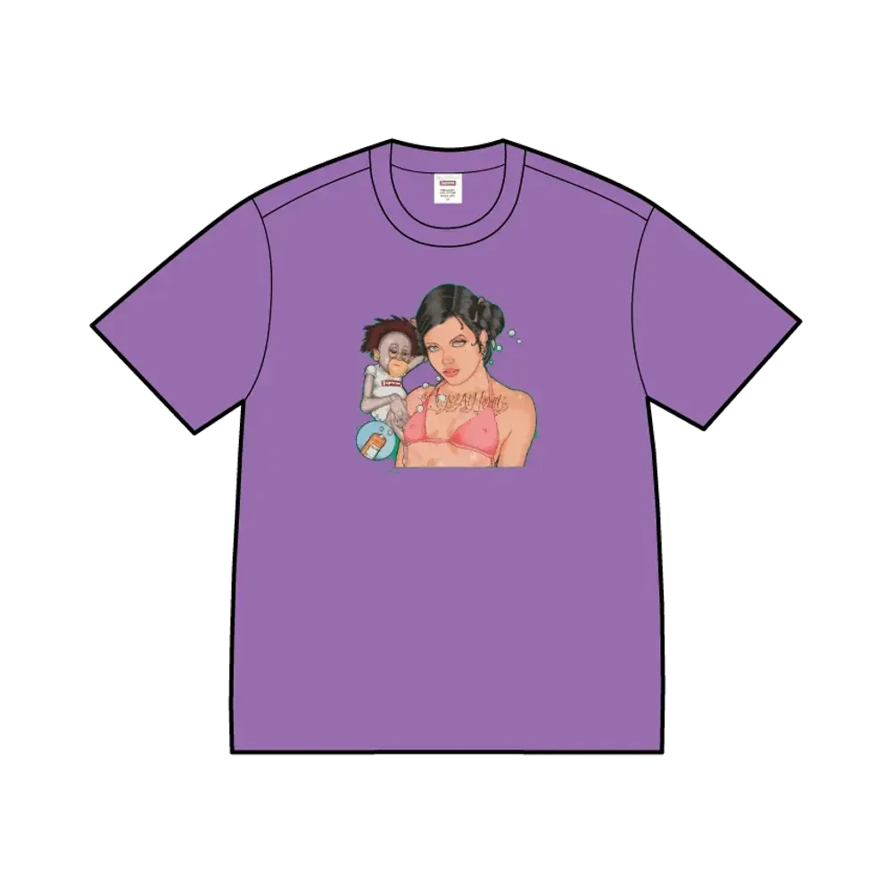 Supreme Angel Tee "Purple"