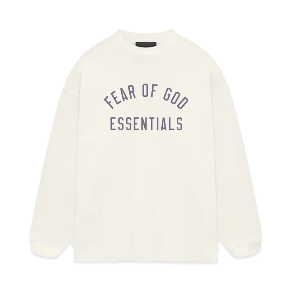FEAR OF GOD ESSENTIALS Jersey Long Sleeve Tee "Shell"