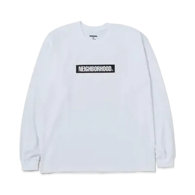 NEIGHBORHOOD NH . Tee LS-2 "White"