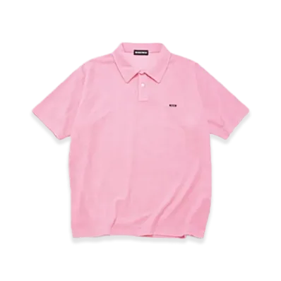 GOD SELECTION XXX Pile Polo Shirt GX-S25-CS-09 "Pink"