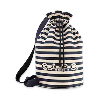 Gap x A.P.C. Logo Bucket Bag "Off White"