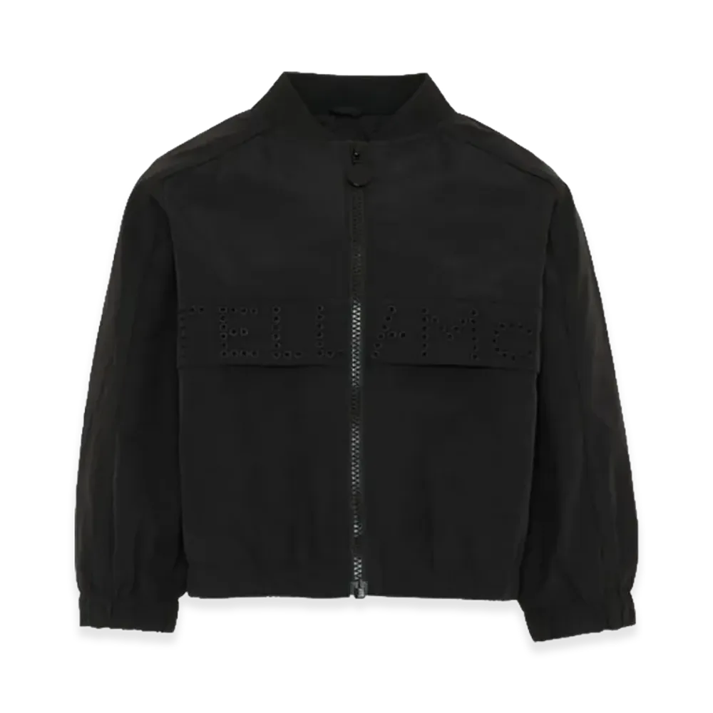 STELLA McCARTNEY Kids Bomber Jacket With Zip "Black"