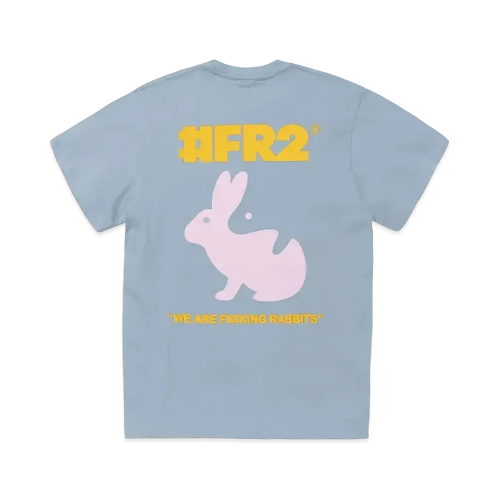 FR2 Trick Art Rabbit T-Shirt "Blue"