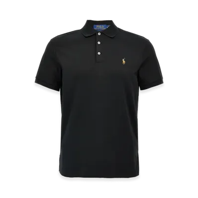 Polo Ralph Lauren Logo Embroidery Polo Shirt "Black"