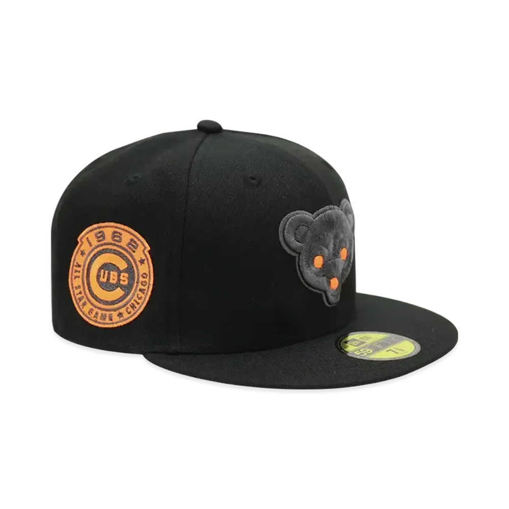 NEW ERA x THE CAP 'WASTELAND PHARAOH' 59Fifty Chicago Cubs "Black"