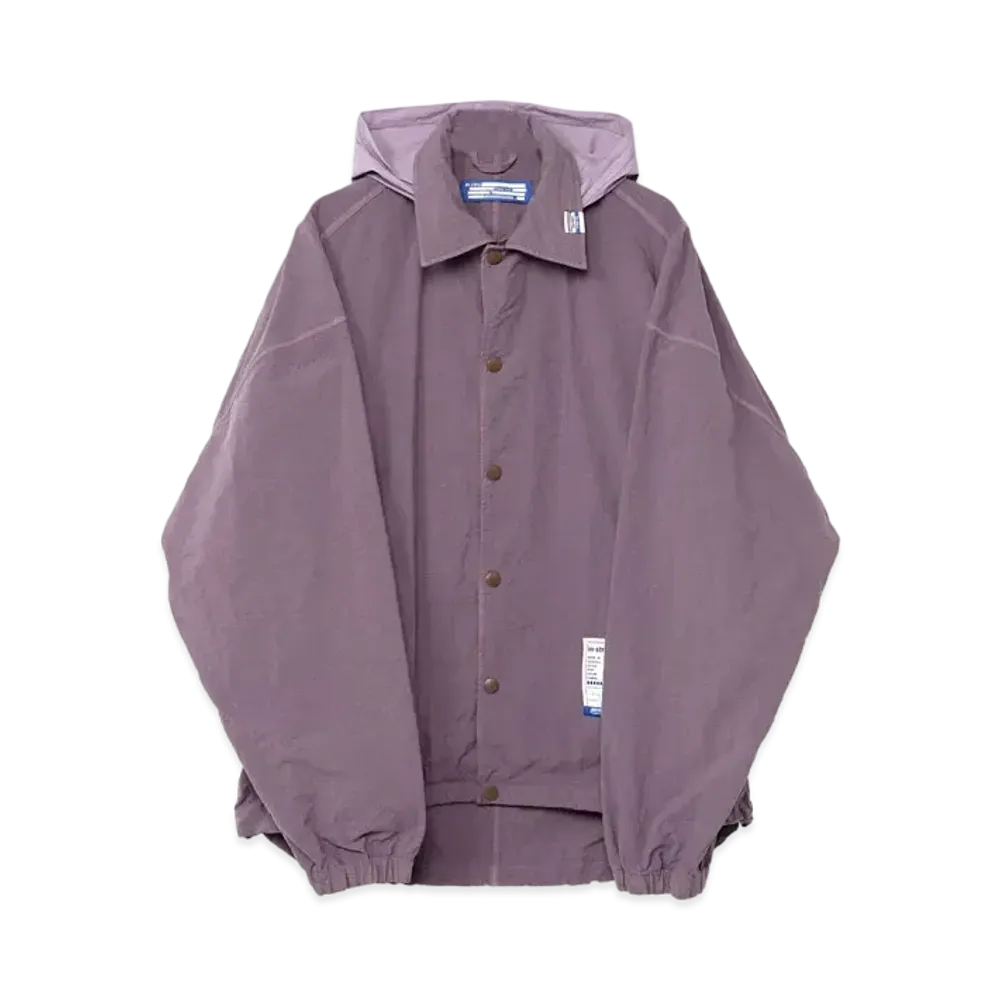 Maison MIHARA YASUHIRO Taslan Coach Jacket "Purple"
