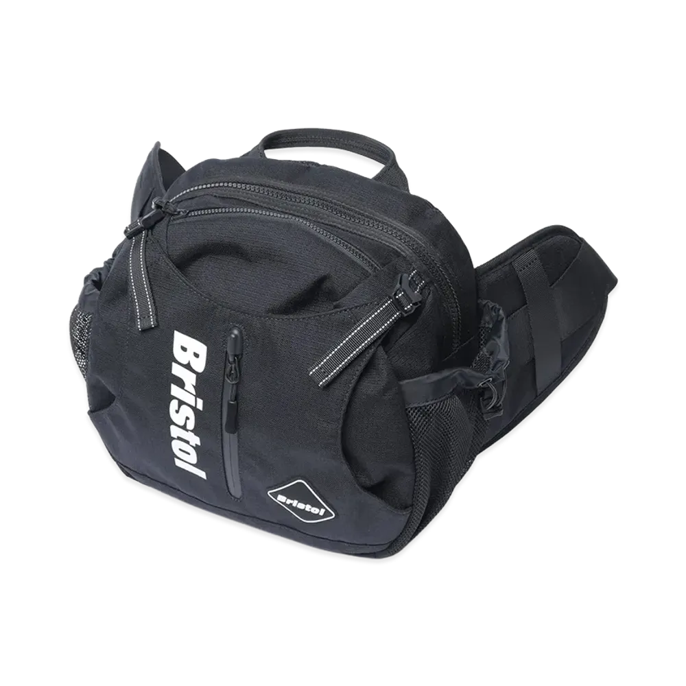 F.C.Real Bristol Cordura Ripstop Adjustable Crossbody Bag "Black"