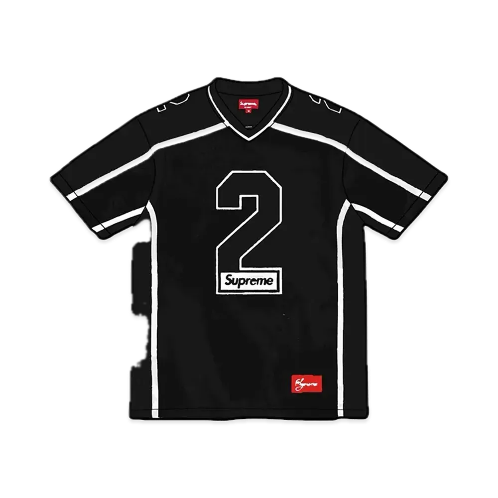 Supreme Above All Football Jersey "Black"