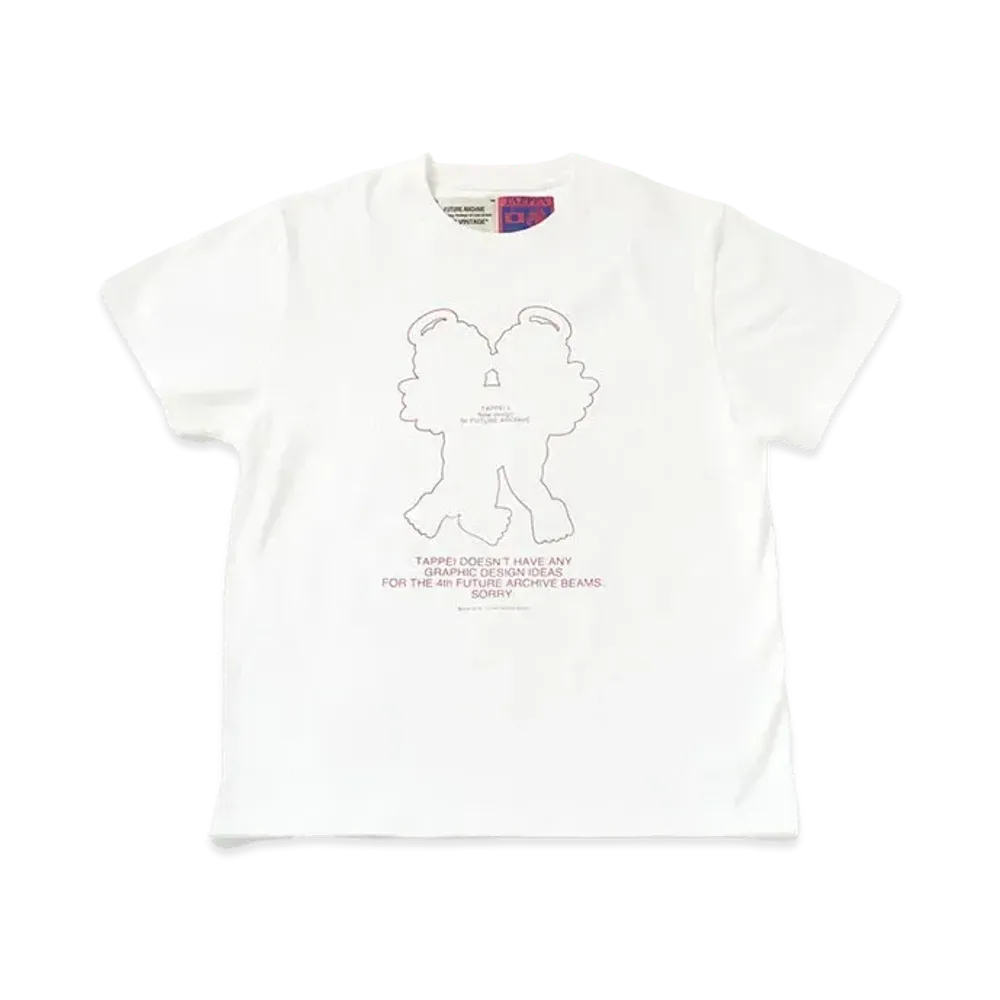 TAPPEI x FUTURE ARCHIVE T-shirt #2 "White"