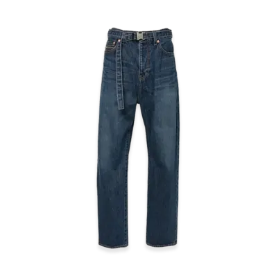 sacai Straight Denim Pants "Blue"