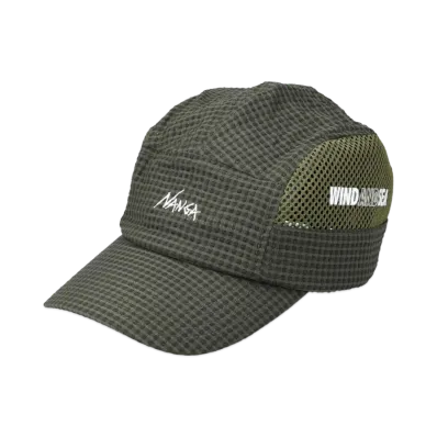 WIND AND SEA x NANGA Dot Air(R) Camp Cap "Olive"